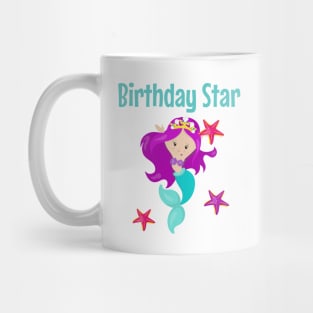 Mermaid Birthday Party Gifts Mermaid Party Favors Starfish Ocean Beach Pool Party Decor Mug